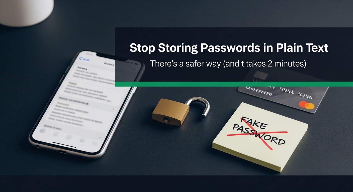 Store passwords securely on phone article thumbnail